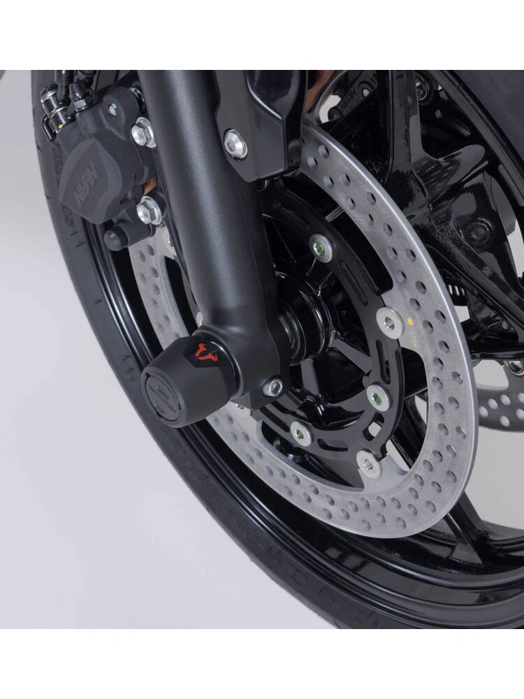 Crash pady przedniej osi SW-Motech Kawasaki Z 650 S (25-) czarne