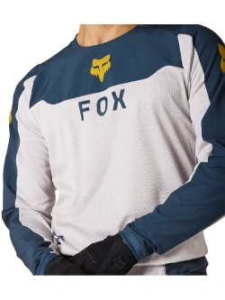 Bluza enduro Fox Ranger biało-niebieska