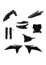 Pełny zestaw plastików Acerbis KTM (wybrane modele) czarny