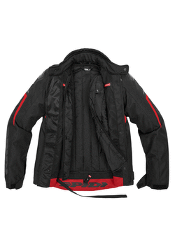 Kurtka motocyklowa tekstylna Spidi Sportmaster H2Out czarno-czerwona