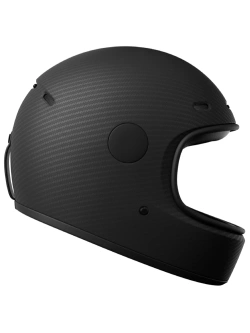 Kask integralny John Doe One Frozen Carbon czarny