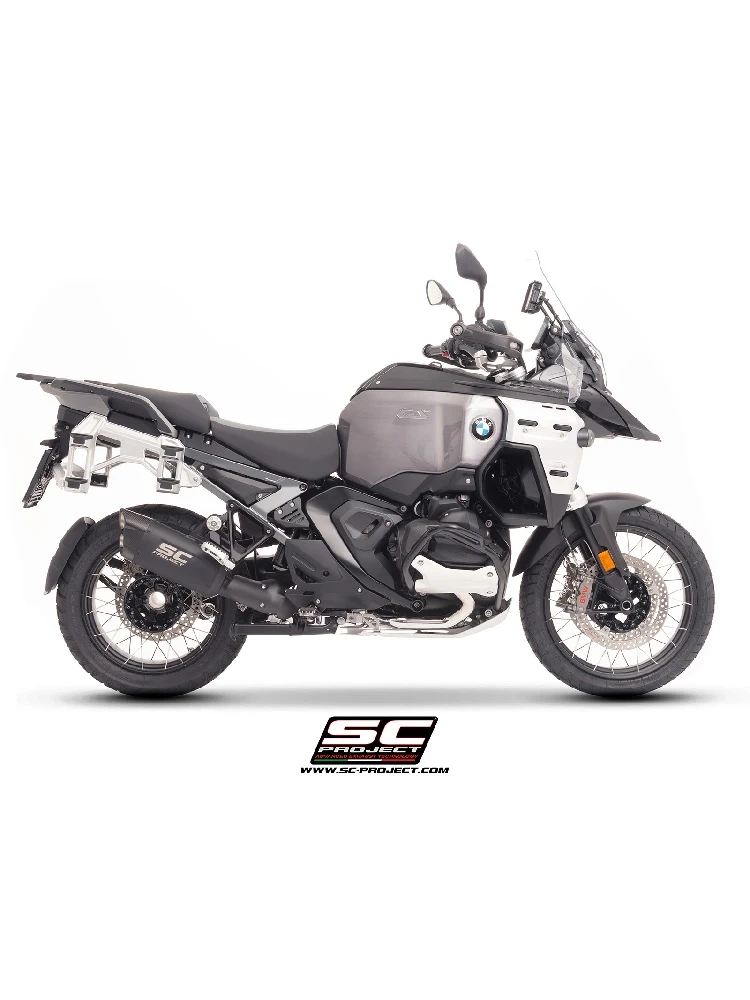 Tłumik motocyklowy SC-Project Adventure-R tytanowy, czarny matowy BMW R 1300 GS Adventure (25-)