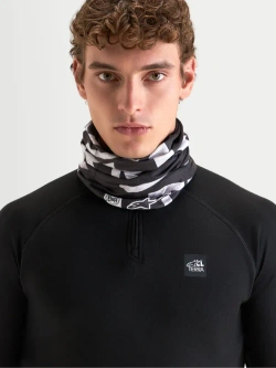Komin motocyklowy Alpinestars Buff All Terra PrimaLoft czarno-szary