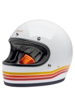 Kask integralny Biltwell Gringo Sunset Spectrum biały