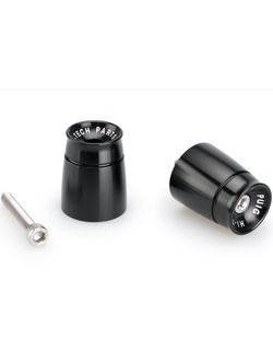 Końcówki kierownicy PUIG Speed do Yamaha FZ / MT (wybrane modele) czarne [długie]