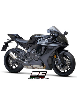 Tłumik SC-Project S1 Titanium + Carbon (Slip on) - Yamaha YZF R1 / R1M [20-21]