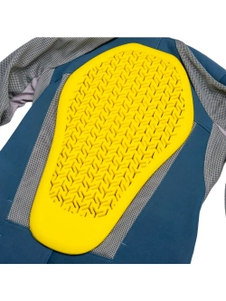 Koszula z ochraniaczami damska Knox Urbane Pro Move niebiesko-szara