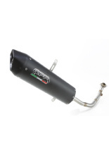 Pełny układ wydechowy G.P.R Furore Nero [Black Aluminium] - Kymco Downtown 125 [09-16]