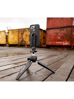 Zestaw: etui MAG na telefon Samsung Galaxy S25 Edge (magnetyczne) oraz adapter do statywu Quad Lock