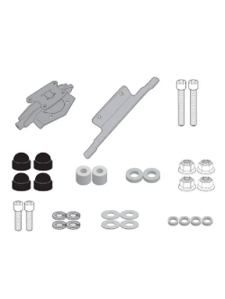 Adapter do montażu stelaży kufrów bocznych bez stelaża centralnego KR2139 Kappa Yamaha Tracer 900/ GT (18-20)