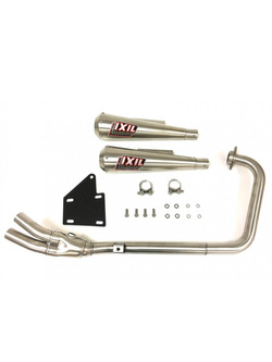 Pełny układ wydechowy IXIL DUAL CONICAL STYLE, 2-CON - Yamaha YBR 250 [12-13]