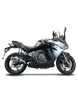 Tłumik motocyklowy G.P.R M3 Inox CF Moto 650 GT (25) [z homologacją]