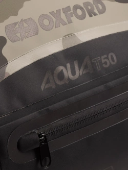 Torba na tył Oxford Aqua RollBag czarny-camo (50 l)
