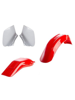 Zestaw plastików Acerbis Honda XR 400 [96-04]/ 250 [96-03] biało-czerwony