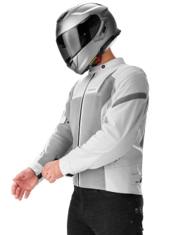 Kurtka motocyklowa tekstylna Shima Rush 3.0 Air G2 szara