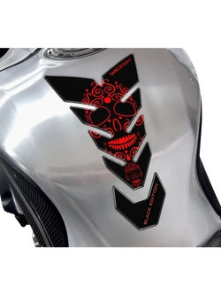 Tankpad Uniwersalny Onedesign Black Edition Red Skull