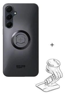 Zestaw do samochodu: etui na telefon Samsung Galaxy A55 + mocowanie SP Connect
