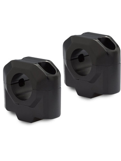 Zestaw podwyższający kierownicę SW-MOTECH Aprilia, CF Moto, Honda, Benelii, KTM, Suzuki, Yamaha (wybrane modele) [H: 30mm] czarny