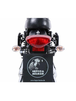 Stelaż pod sakwy motocyklowe Hepco&Becker C-Bow Kawasaki W 800 Street/Cafe/Standard (19-25) czarny