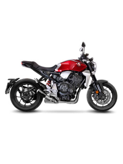 Tłumik LeoVince LV-10 BLACK EDITION [Slip-On, Stainless Steel] do Honda CB 1000 R Neo Sports Cafe (18-24)