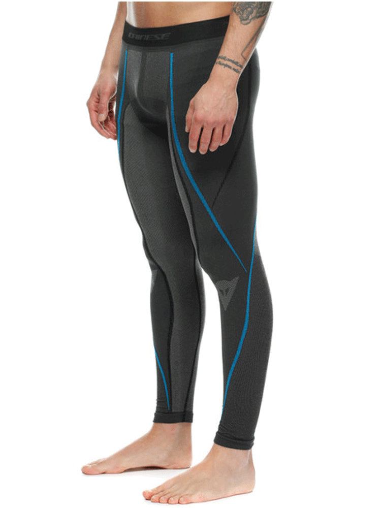 Spodnie termoaktywne Dainese Dry czarno-niebieskie