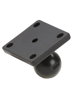 Głowica obrotowa RAM z kwadratową podstawą do nawigacji Garmin zumo, TomTom Rider i Urban Rider