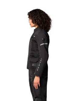 Kurtka motocyklowa damska tekstylna REV’IT! Outback 5 H2O czarna