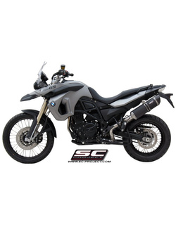 Tłumik SC-Project Oval Carbon (SLIP ON) - BMW F 800 GS - ADVENTURE [08-15]