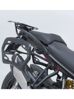 Zestaw: kufry boczne + stelaże PRO TRAX ADV SW-Motech Ducati Multistrada V2/ S (24-) srebrne [poj.: 2 x 37 L]