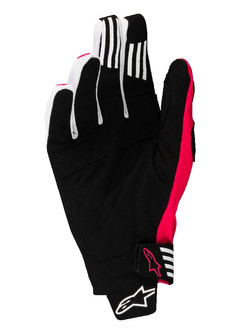 Rękawice cross Alpinestars MX Techstar czarno-różowy