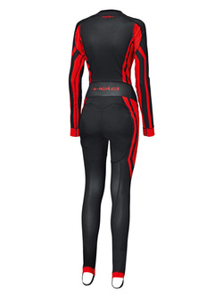 Jednoczęściowa bielizna termoaktywna Held Race Skin Pro czerwono-czarne 
