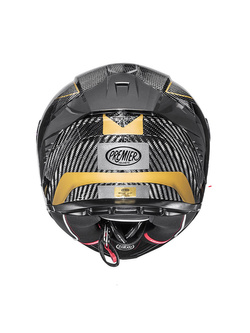 Kask integralny Premier Hyper Carbon TK19 szaro-złoty