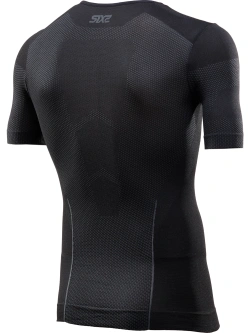 Koszulka termoaktywna z krótkim rękawem SIXS Breezy Touch V2 czarna unisex