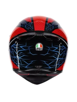 Kask integralny AGV K1 S Speedarmor czarno-pomarańczowo-niebieski