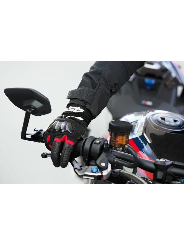 Rękawice motocyklowe 4SR Stunt czerwone