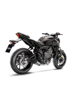 Pełny układ wydechowy LeoVince LV One Evo [Stainless Steel, bez homologacji] do Yamaha MT-07 [21-], YZF-R7 [21-], XSR 700 [21-]