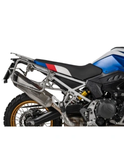 Siedzenie motocyklowe Touratech Fresh Touch Rider BMW F 900 GS czarno-czerwono-niebieskie [wersja: high] 