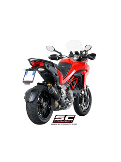 Tłumik SC-Project Oval Carbon / Titanium / Black Stainless Steel - Ducati Multistrada / S [15-17]