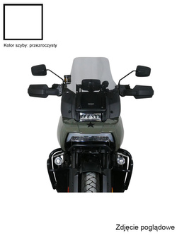 Szyba motocyklowa MRA Spoiler windshield "SN" do Harley Davidson Pan America 1250 (20-) przezroczysta