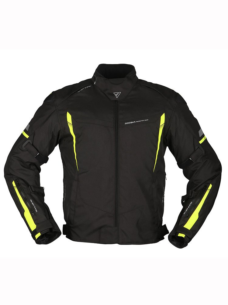 Kurtka motocyklowa Modeka Aenergy czarno-neonowa