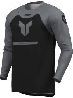 Bluza enduro dziecięca Thor Ridemode Menace czarna