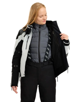 Kurtka motocyklowa damska tekstylna Rukka FlexoRina szara