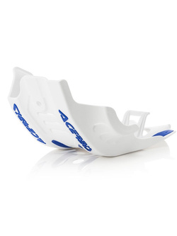 Płyta pod silnik Acerbis Husqvarna/ KTM/ GasGas (wybrane modele) biało-niebieska