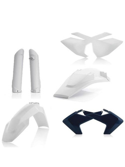 Pełny zestaw plastików Acerbis Husqvarna FE/ TE [17-19] biało-czarny