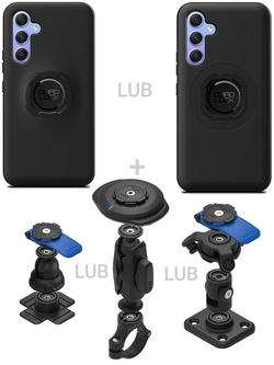 Zestaw 360 Quad Lock: etui na telefon Samsung Galaxy A54 + wybrane komponenty