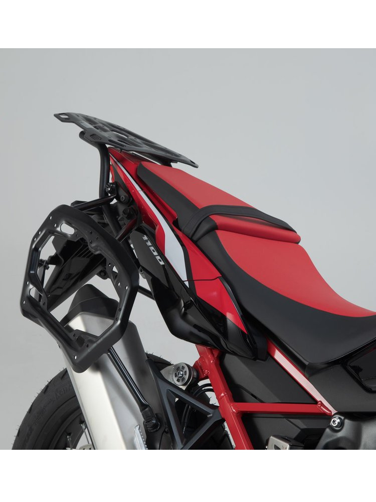 Zestaw: kufry boczne + stelaż ABS Aero System Sw-Motech do Honda CRF1100 L Africa Twin (19-21)