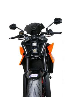 Szyba motocyklowa sportowa MRA "NSPM" KTM Duke 990 (24-) czarna 