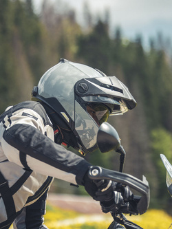 Kask szczękowy Schuberth E2 szary