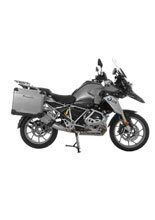 Zestaw: kufry boczne aluminiowe srebrne Zega Pro + stelaże czarne Touratech BMW R1250GS/ R1250GS Adventure/ R1200GS (13-)/ R1200GS Adventure (14-) (38+45L)