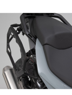 Zestaw: kufry boczne + stelaże EVO ABS ® Aero System Sw-Motech do BMW R 1200 GS / ADV (04-13) [pojemność: 2 x 25 L]